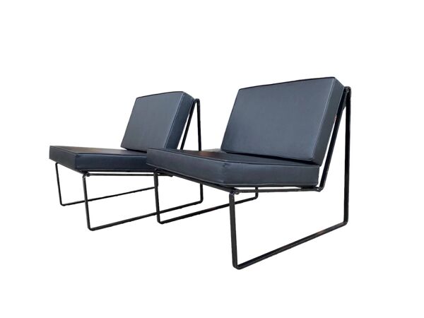 Ensemble de 2 fauteuils ''024'' par Kho Liang Le pour Artifort, années 1960.