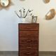Vintage chest of drawers/commode from the 1960s.