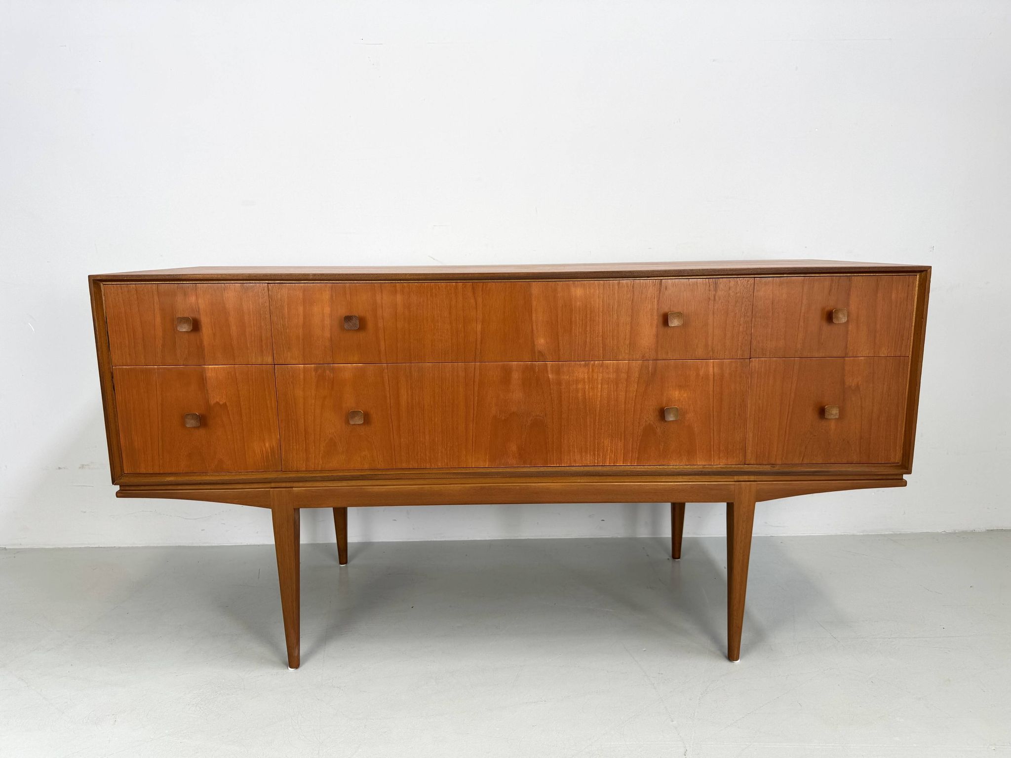 Unique sideboard from the 1960s in very good restored condition.