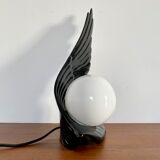 Ceramic wing lamp and globe