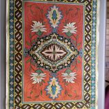 Original bulgarian national motif poster 1960's wall decoration home decor