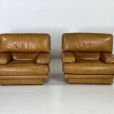 Set of 2 italian design armchairs