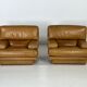 Set of 2 italian design armchairs