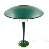 Lampe de table moderniste vert, France 1960s