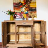 Art deco walnut sideboard