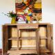 Buffet art déco en noyer
