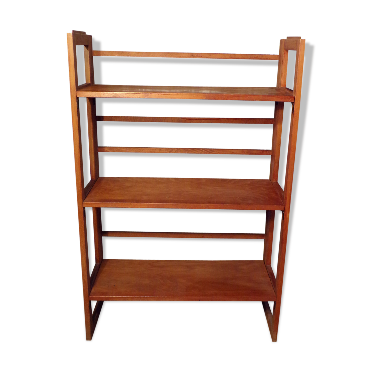 Vintage foldable bookseller shelf