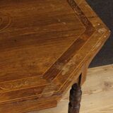 English octagonal inlaid table from the '20