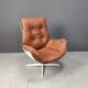 Space age fiberglass swivel chair, 1960s