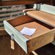 Display cabinet / two-body glass buffet, renovated | Basile