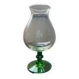 Vintage vase from the 70s in blown glass