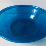 Blue cup blown glass