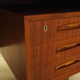 Teak desk, Danish design, 1970s, production: Denmark