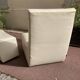 Pair of Armchairs and Footrest Rocking chair Roset Line