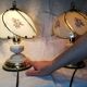 Pair of bedside lamps