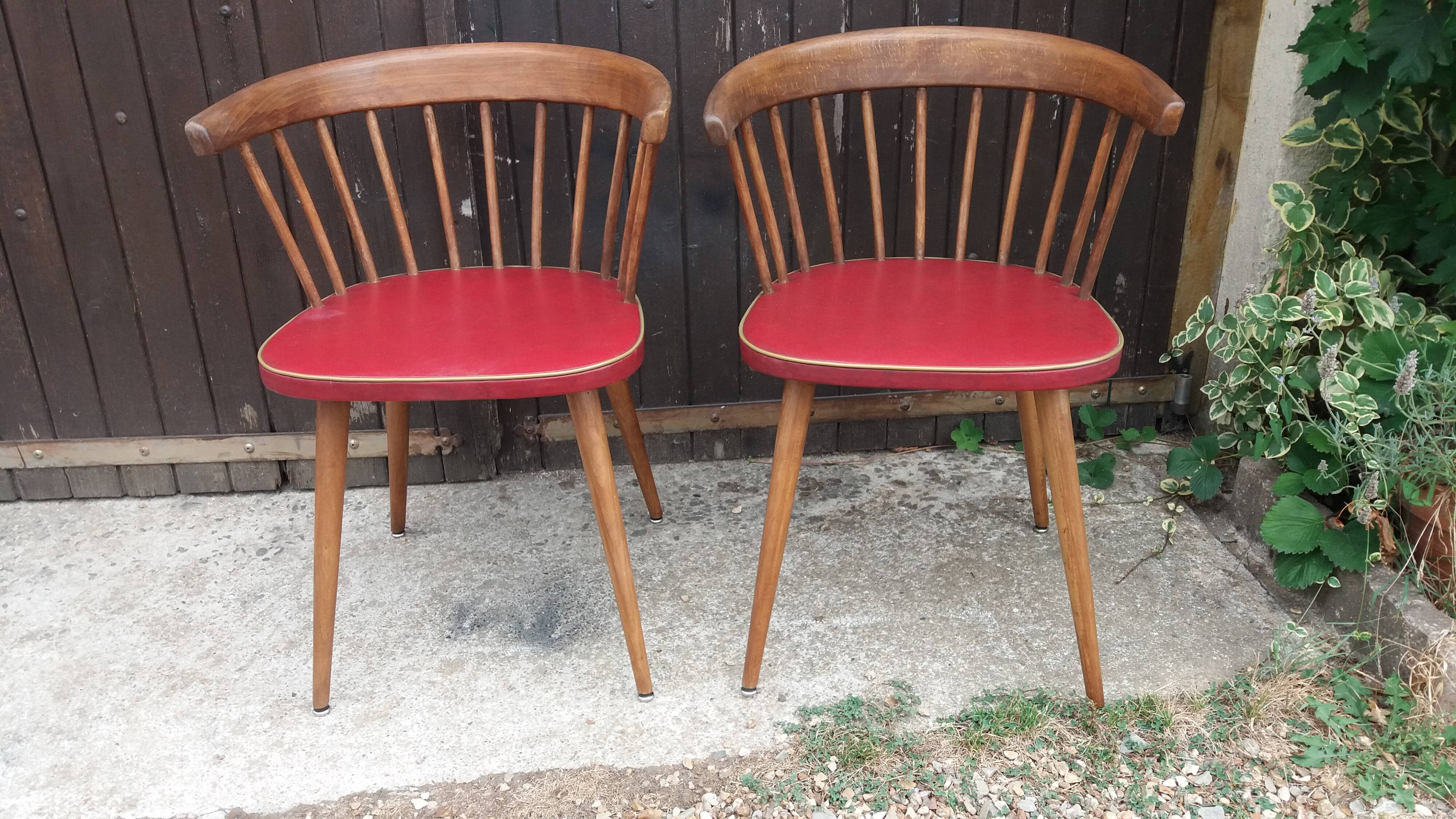Pair of vintage armchairs
