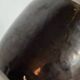 Glazed ceramic salad bowl