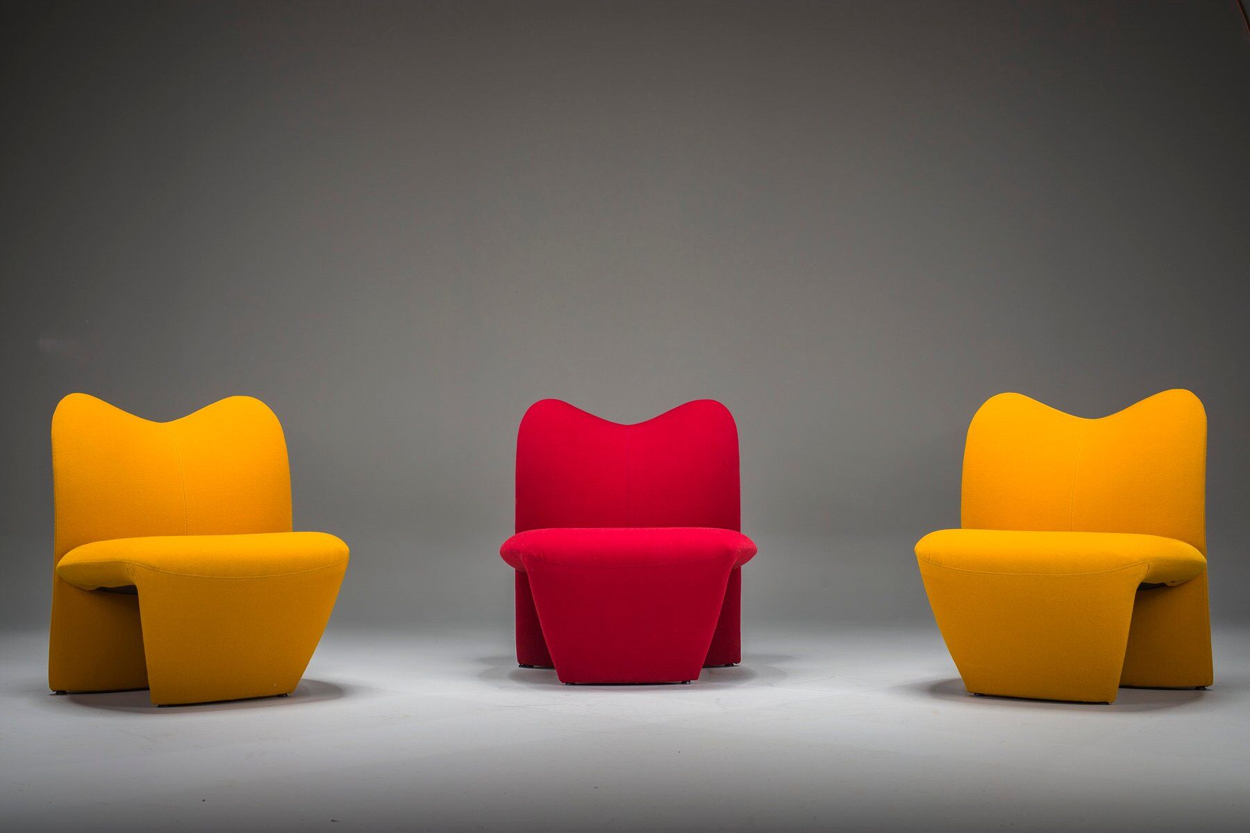 Multipla lounge chairs by Dillon & Wheeler for Kron Design, 1990s, set of 3