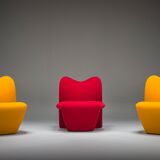 Multipla lounge chairs by Dillon & Wheeler for Kron Design, 1990s, set of 3