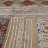 Handmade ethnic multicolored rug