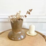 Vintage sandstone candlestick