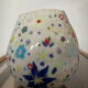 Vase boule vintage en céramique émaillé décor Millefiori