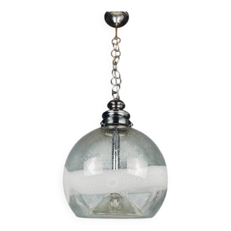 Large Murano glass pendant lamp by Ettore Fantasia & Gino Poli Sothis, Murano, Italy, 1970s.