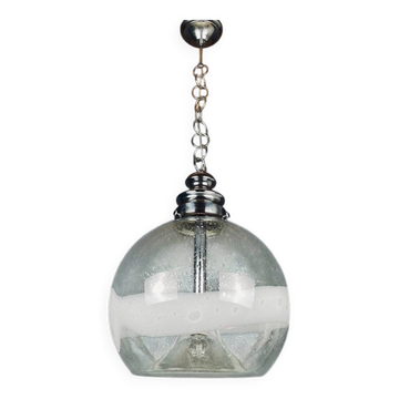 Large Murano glass pendant lamp by Ettore Fantasia & Gino Poli Sothis, Murano, Italy, 1970s.