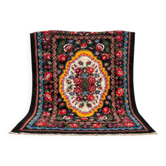 Moldovan handwoven kilim rug 240 x 220 cm