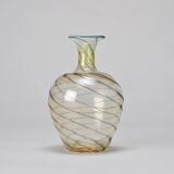 Vase en verre soufflé, 1989