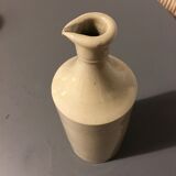 Glaze stoneware bottle signed Paul Langeron Pont-des-Vernes