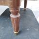 Small mahogany buffet on marble, Louis XVI style, 60s, in its juice!