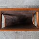 Mid-Century Danish Modern Teak & Leather Magazine Rack from Salin Mobler