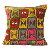 Turkish kilim cushion, 50x50 cm, e-26