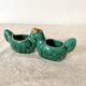 Salt and pepper shakers with chickens in slip