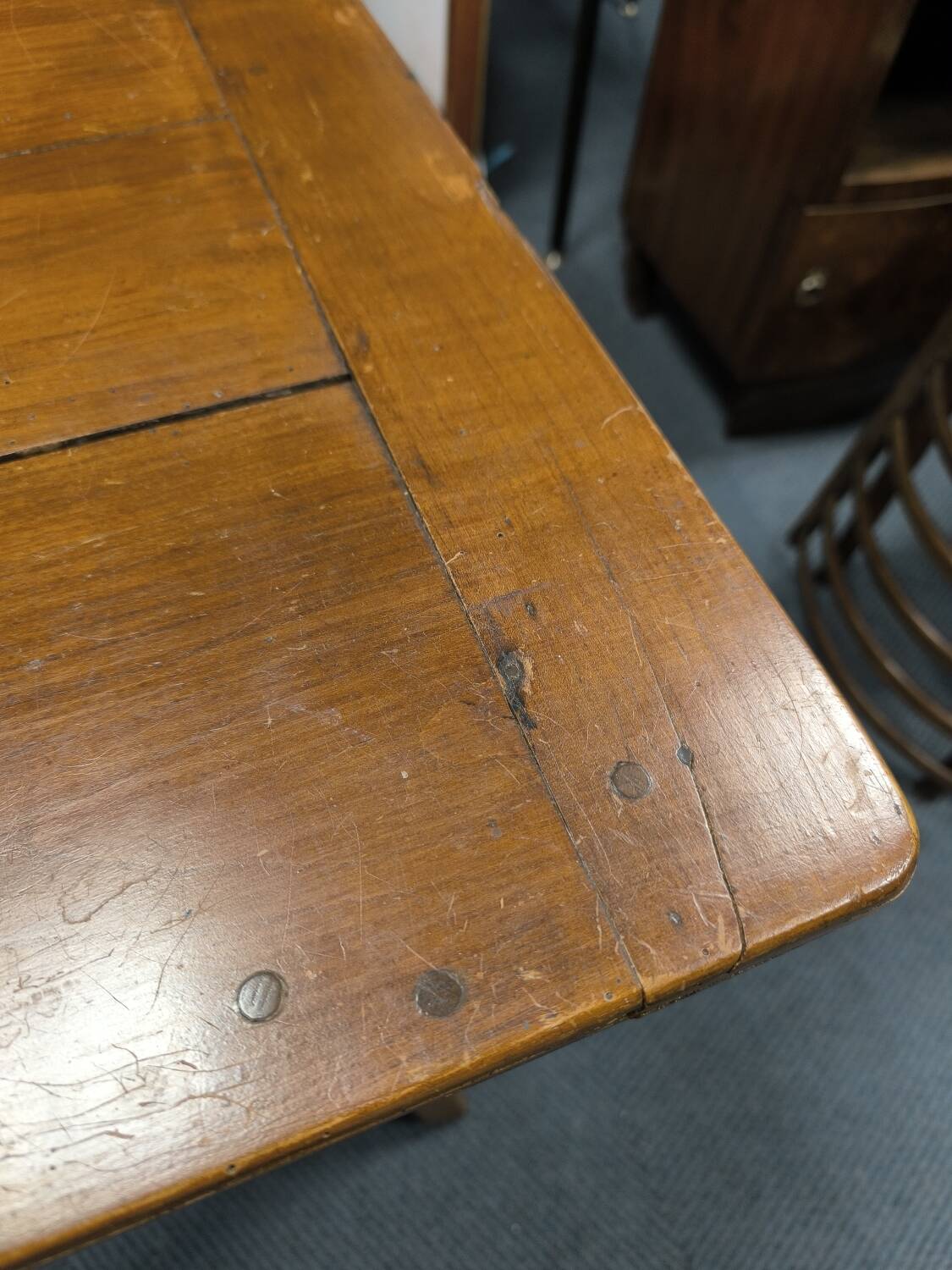 Large convent table circa 1900