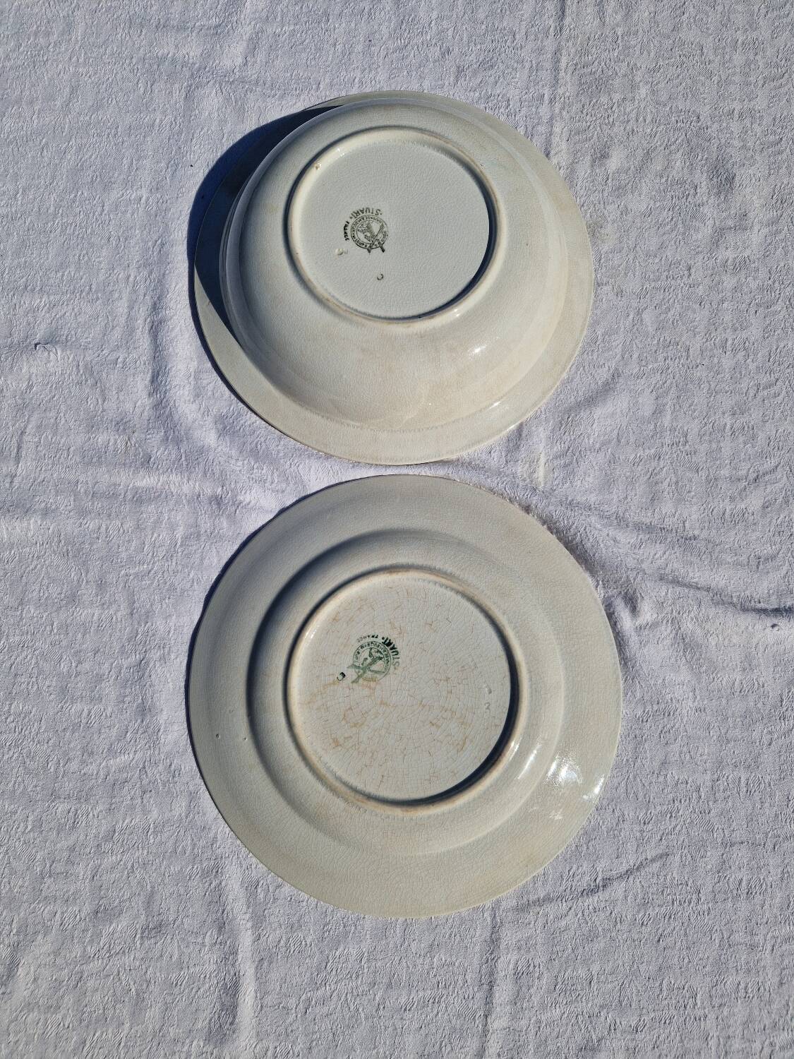Lot De 2 Plats Rond Moulin Des Loups Hamage Modèle Stuart