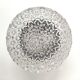 Cast glass ceiling lamp