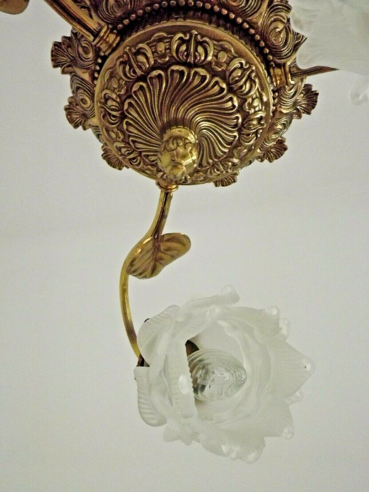 Lustre italien en bronze