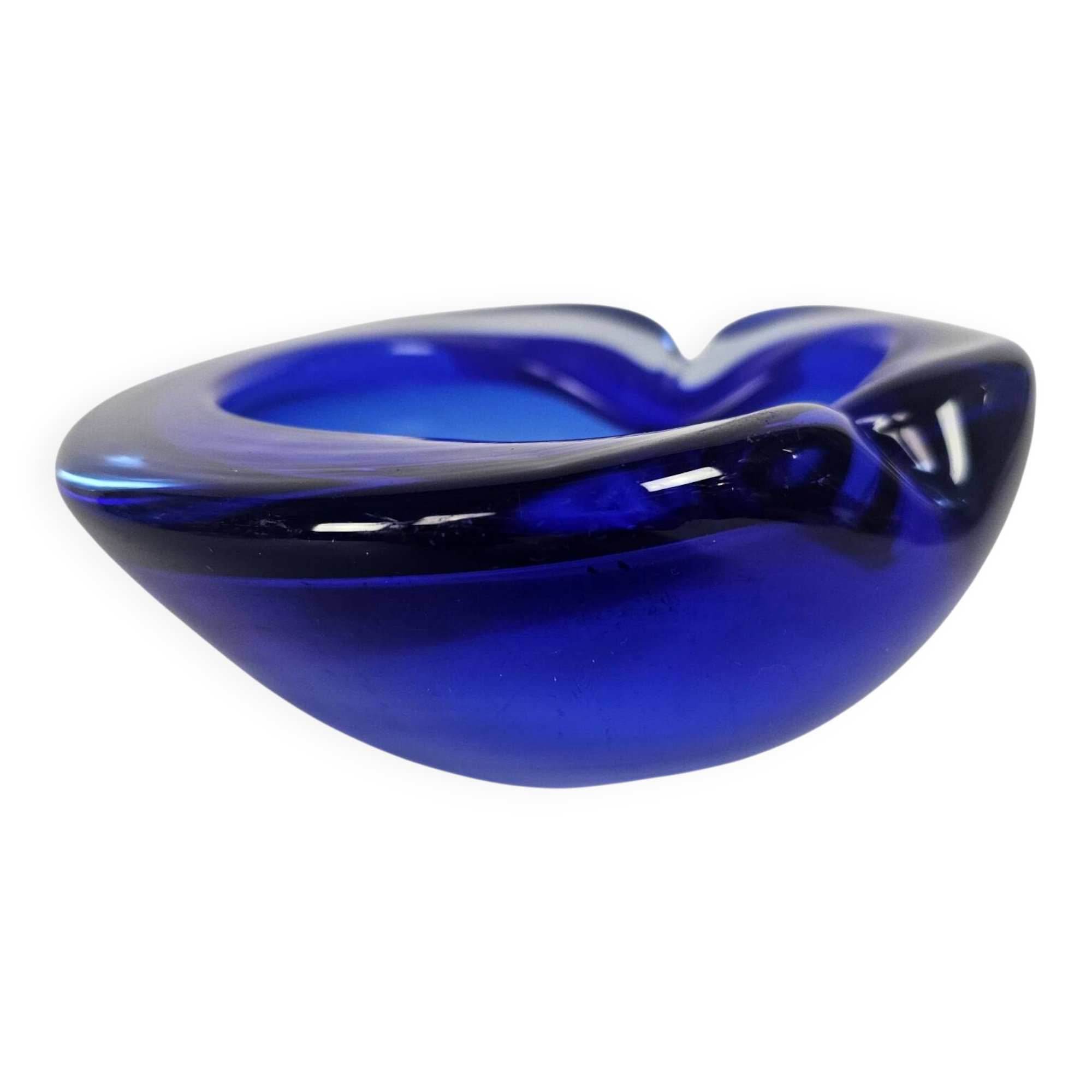 Murano - Sommerso - Flavio Poli - transparent - blue - 60s