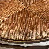Armchair country paillé XIXth