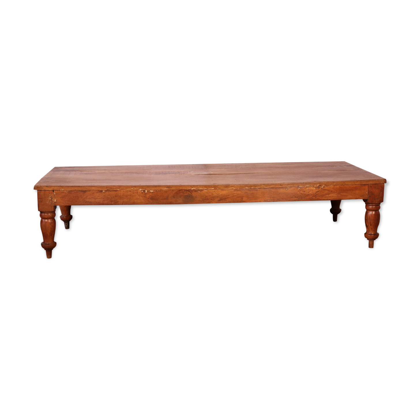 Old Burmese teak coffee table