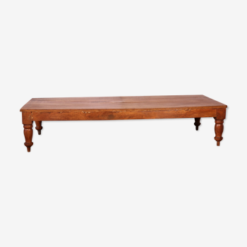 Old Burmese teak coffee table