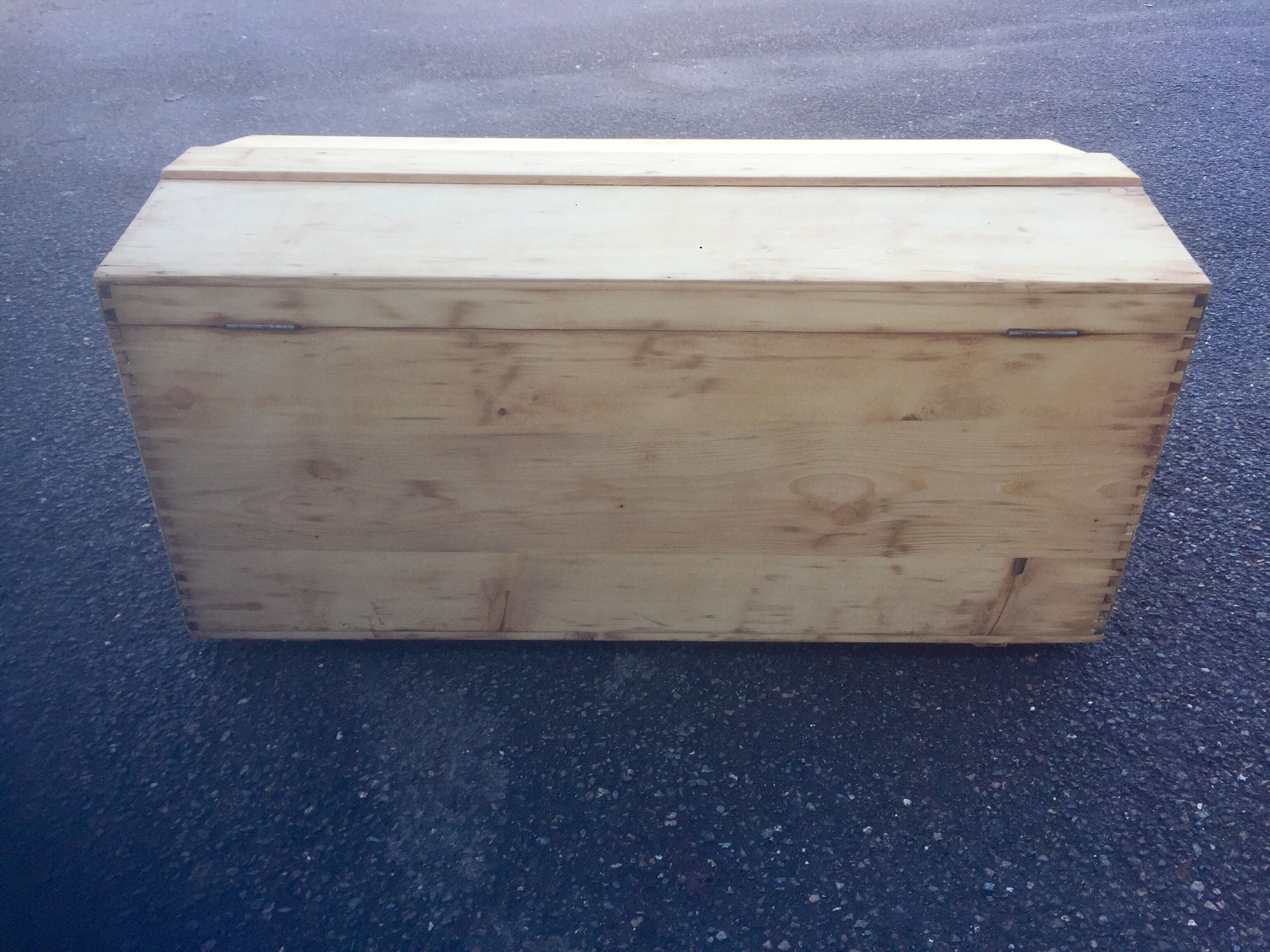 Antique wooden chest