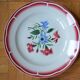 Lot of 4 Sarreguemine plates, José collection