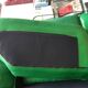 Sofa set and a green leather armchair - 1990s style - Duvivier brand
