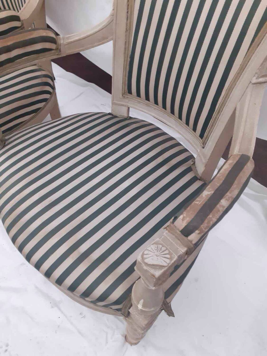 Louis XVI style Directoire armchair
