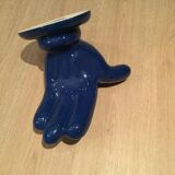 Ceramic hook signed J.C. Pieré vintage 1980