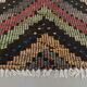 Large Vintage Turkish Kilim Rug 280x215 cm Wool Jajim Kelim