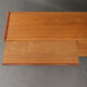 Small Danish teak sideboard with a pull out tray